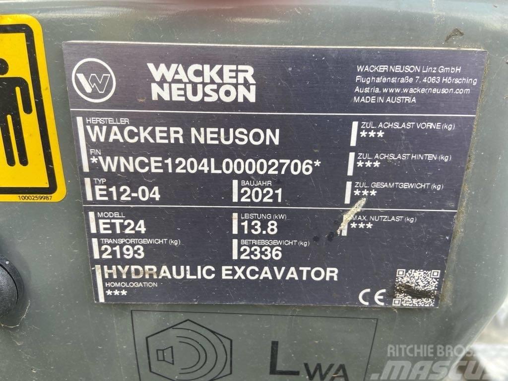 Wacker Neuson ET24 Telakaivukoneet