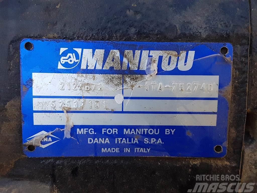 Manitou MLT1040-52537101-Spicer Dana 212/B72-Axle/Achse/As Akselit
