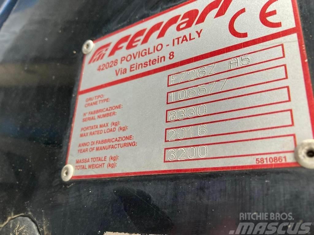 Ferrari F 726Z A5 + REMOTE CONTROL Kappaletavaranosturit