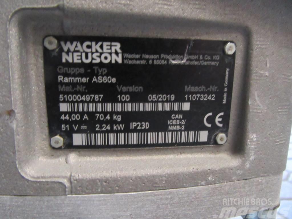 Wacker Neuson Vibrationsstampfer AS60e Täryvasarat