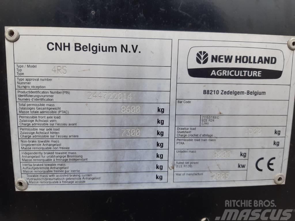 New Holland BB9060 RS, Fyrkantspress Kanttipaalaimet