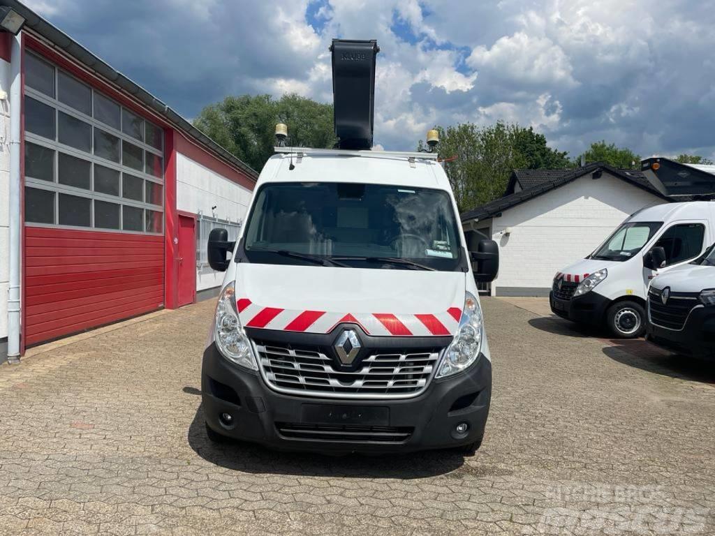 Renault Master Hubarbeitsbühne KLUBB K26 Korb 200kg EURO 6 Nostolava-autot