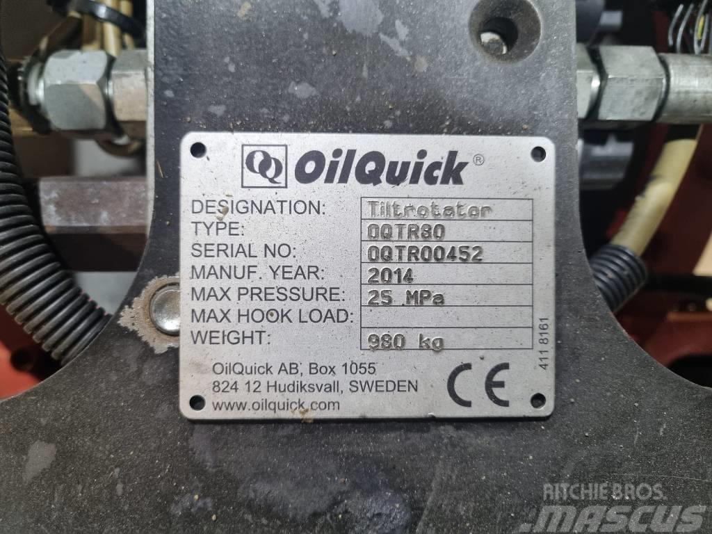  OilQuick/Rototilt OQTR80 tiltrotator Kauhanpyörittäjät