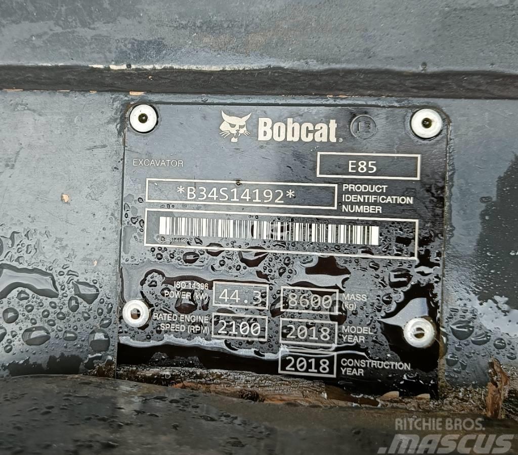 Bobcat E 85 / 8600kg / Midikaivukoneet 7t - 12t