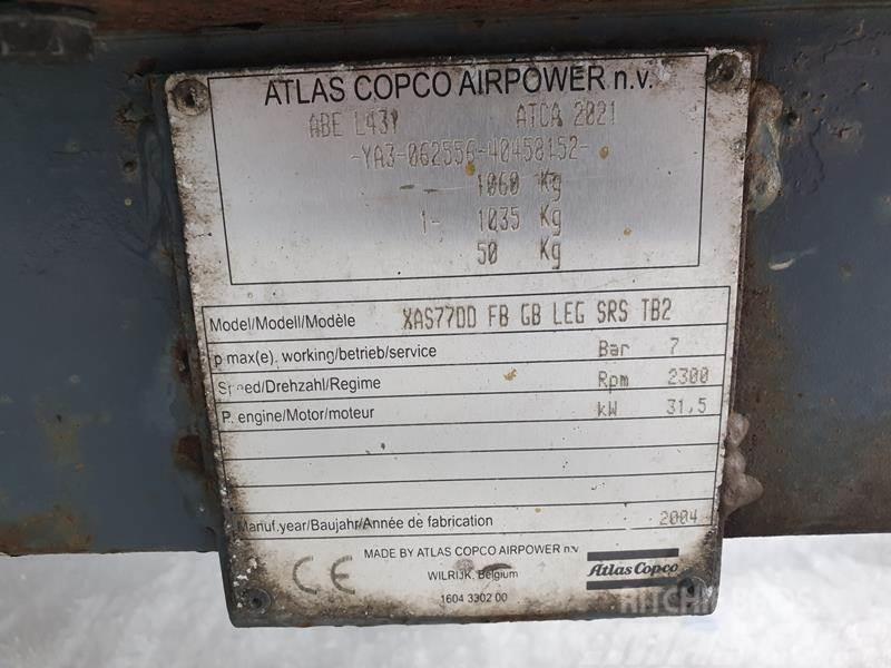 Atlas Copco XAS 77 DD - N Kompressorit