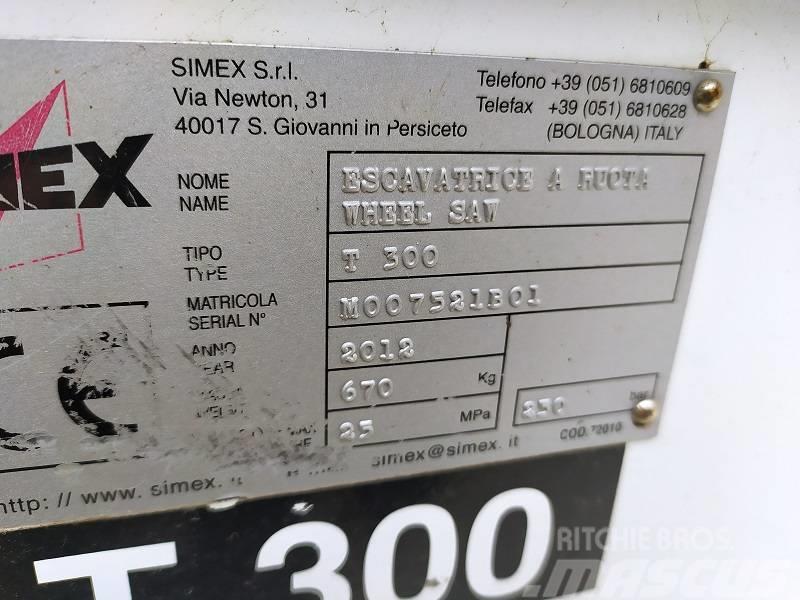 Simex T300 Asfaltti- ja betonileikkurit