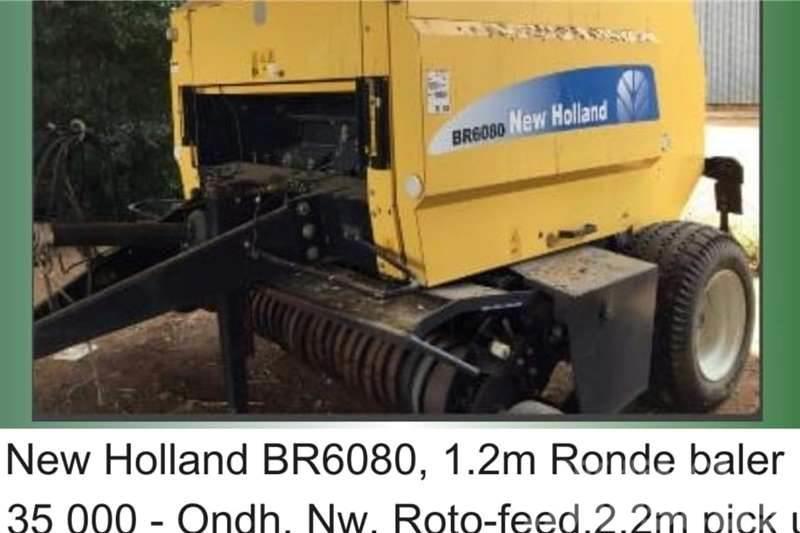 New Holland BR6080 - 1.2m - 2.2m pick up - roto feed Muut kuorma-autot