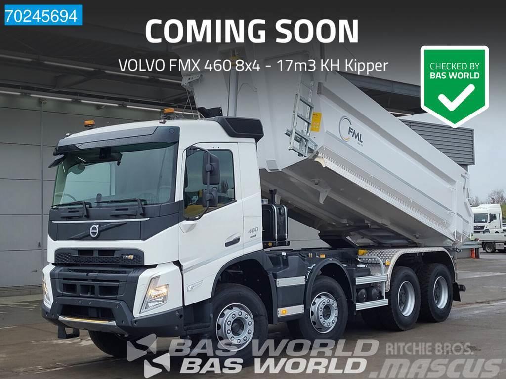 Volvo FMX 460 8X4 COMING SOON! VEB 17m3 KH Kipper Euro 6 Sora- ja kippiautot