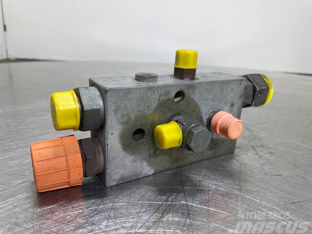 Ahlmann AZ150-Oil Control-Counter balance valve Hydrauliikka