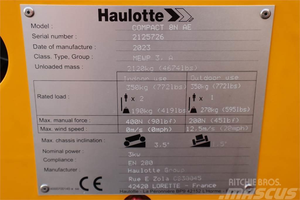 Haulotte Compact 8N Valid inspection, *Guarantee! 8m Workin Saksilavat
