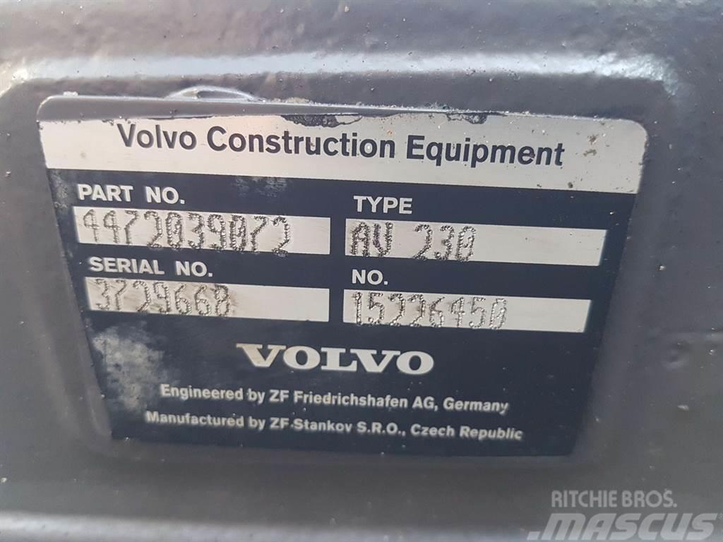 Volvo L30G-VOE15226450-ZF AV-230-Axle/Achse/As Akselit
