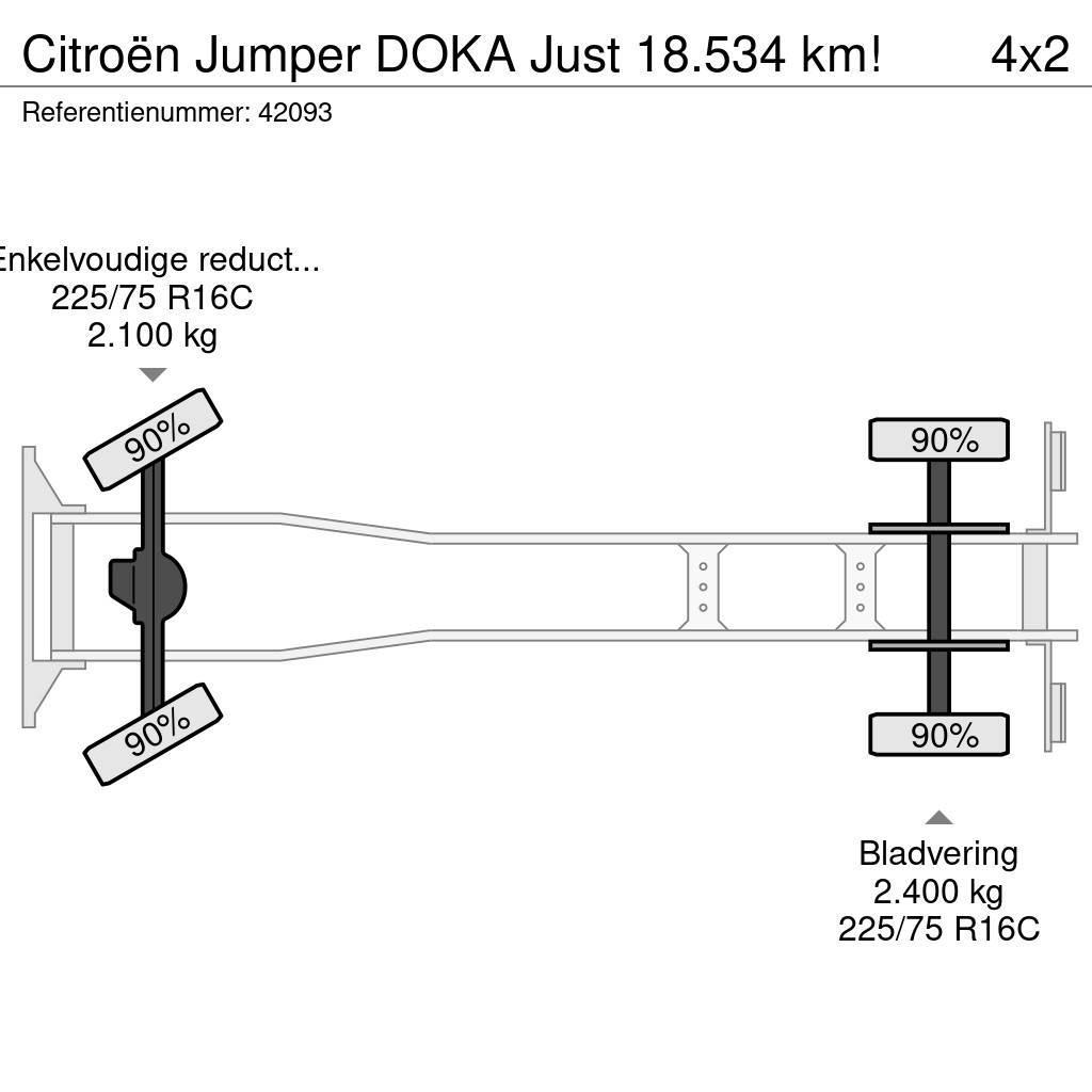 Citroën Jumper DOKA Just 18.534 km! Lava-kuorma-autot