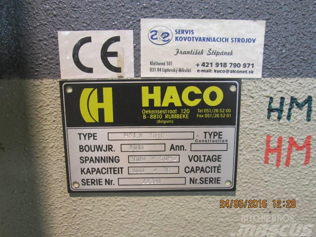  HACO HSLX 3016 Muut koneet
