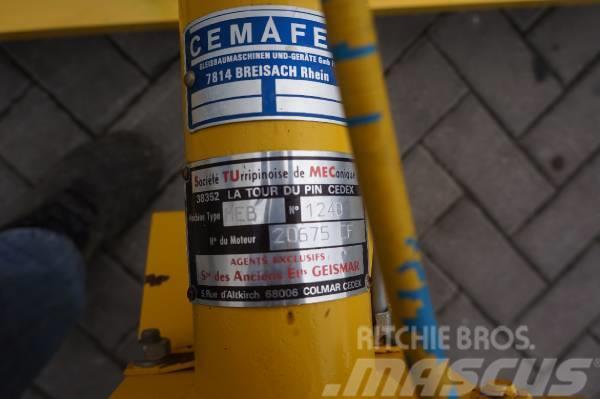  K bolt removing machine Geismar CEMAFER MEB Road R Rautateiden kunnossapito