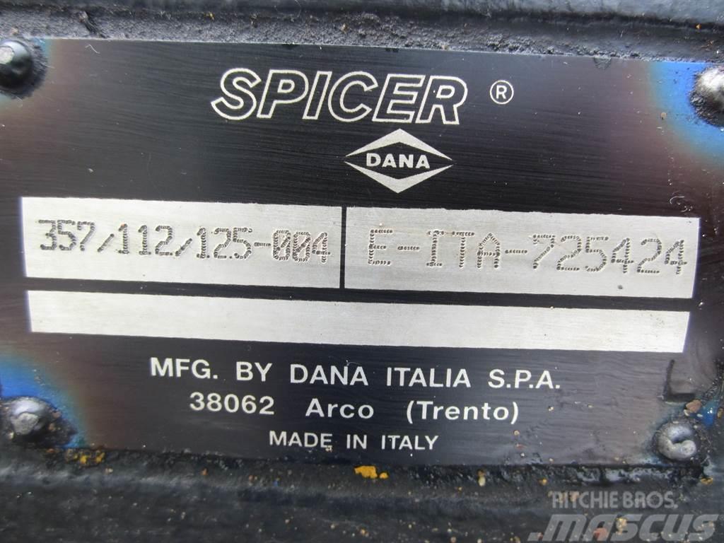 Spicer Dana 357/112/125-004 - Axle/Achse/As Akselit