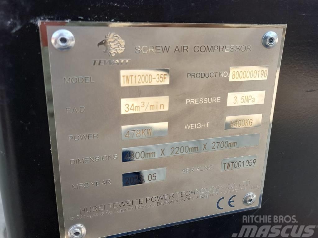  Tewatt TWT1200D-35F Kompressorit