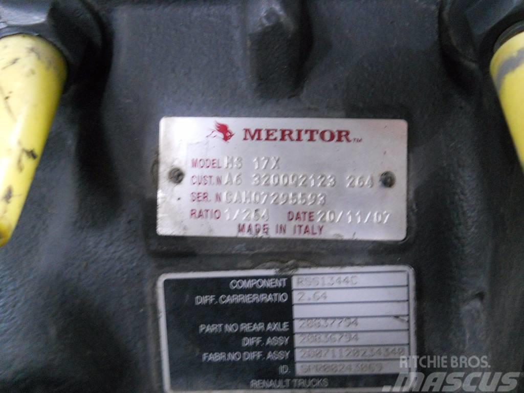 Meritor / Renault RSS1344C / RSS 1344 C / MS17X / MS 17 X Akselit