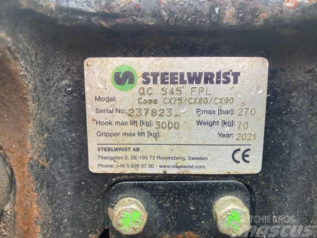 Steelwrist QC S45 Pikakytkimet
