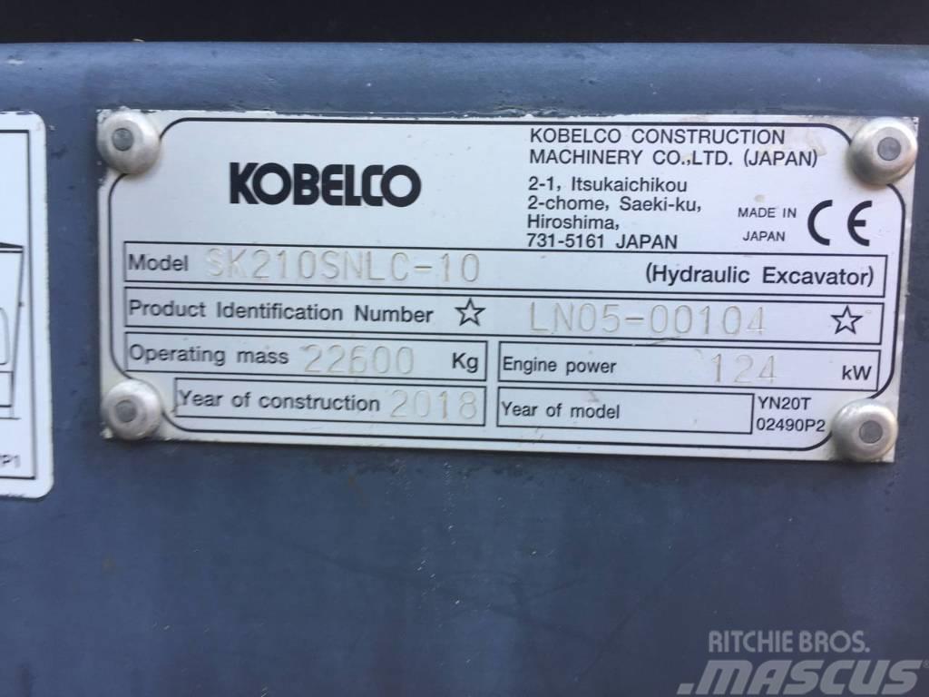 Kobelco SK210SNLC-10 Telakaivukoneet