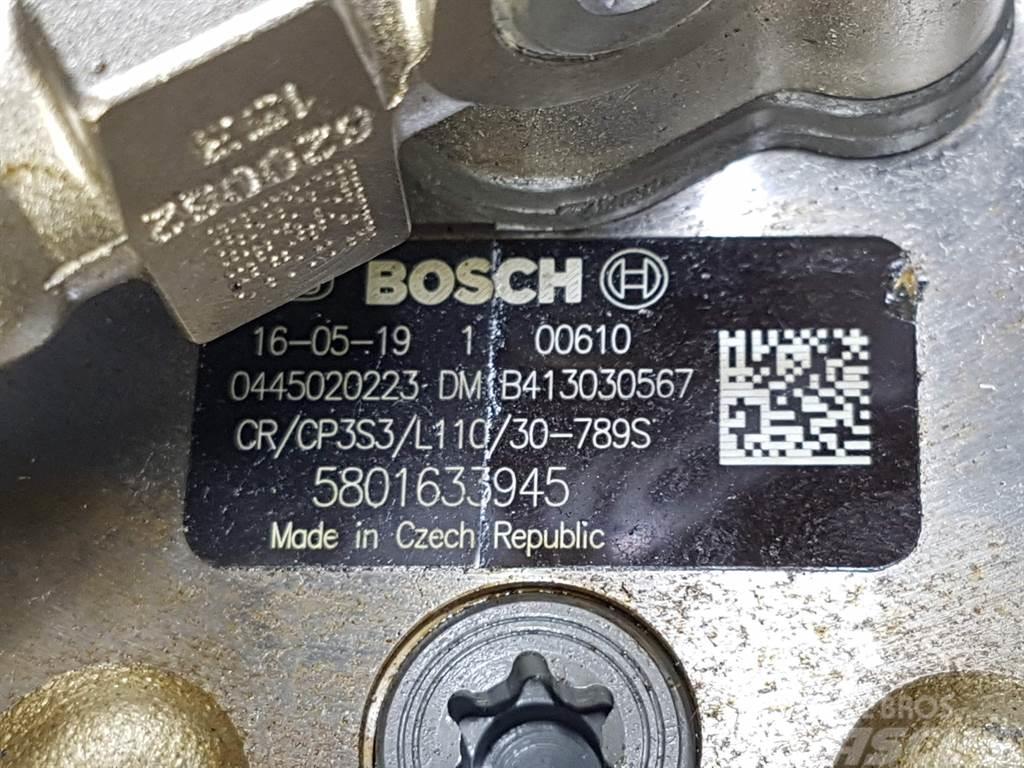 Bosch 5801633945-Fuel pump/Kraftstoffpumpe/Brandstofpomp Moottorit