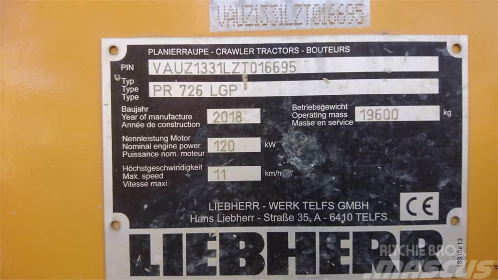 Liebherr PR726LGP Telaketjupuskutraktorit