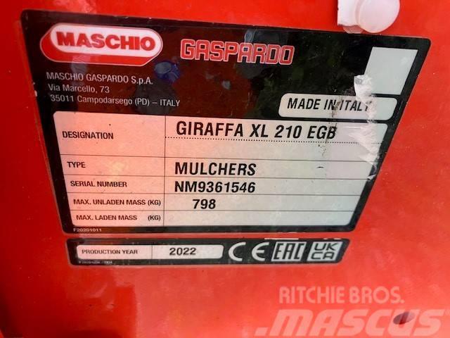 Maschio Giraffa 210 SE HD H-Slagor Kesantoleikkurit ja -murskaimet