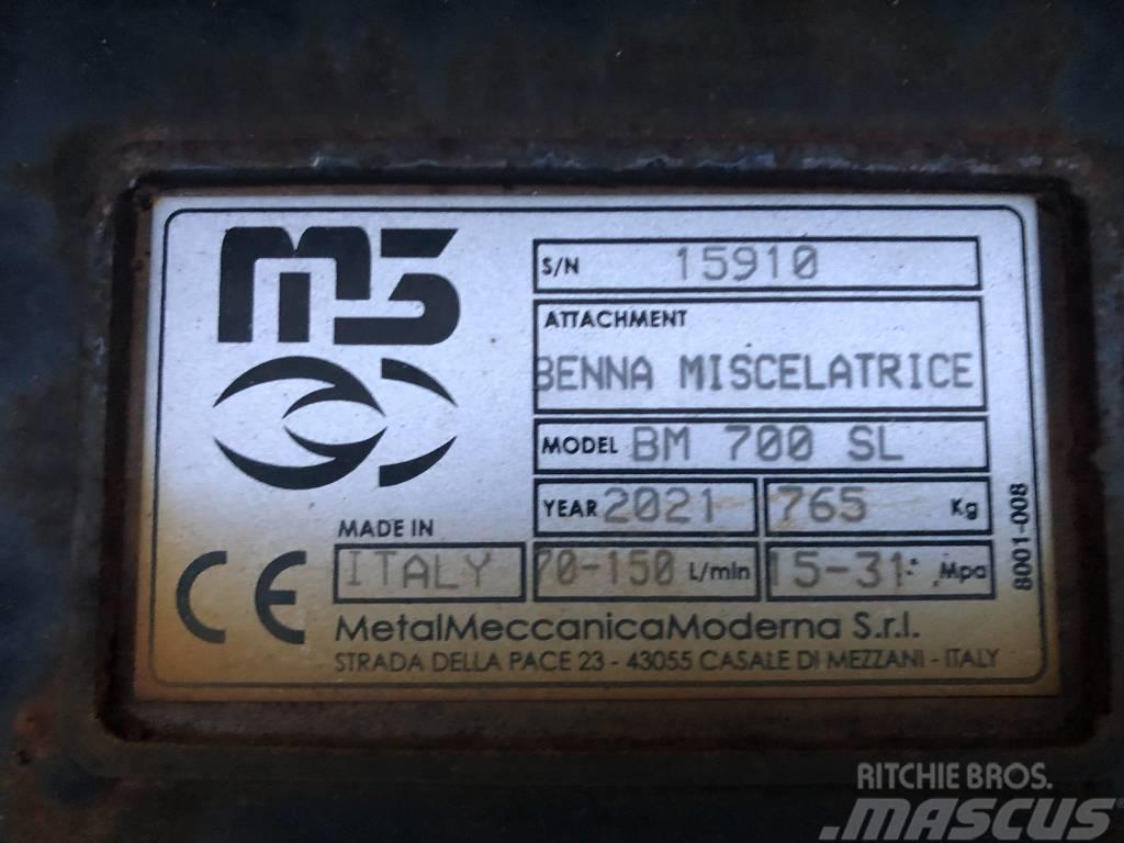 Magni CONCRETE MIXER BM 700 SL Muut kiinnitettävät lisäosat ja komponentit