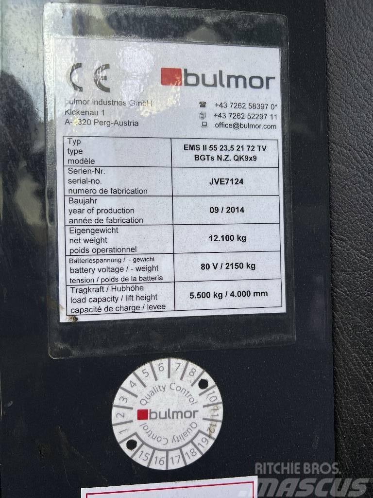 Bulmor EMS II 55.50/23,5-21/74 Mehrwege Stapler Kylkitrukit