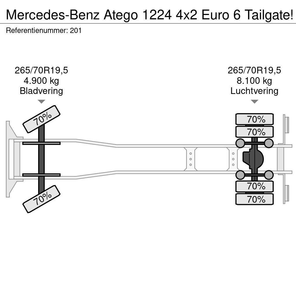 Mercedes-Benz Atego 1224 4x2 Euro 6 Tailgate! Umpikorikuorma-autot
