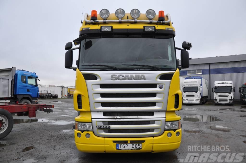 Scania R480 LA6X4HNA Hydraulik Vetopöytäautot