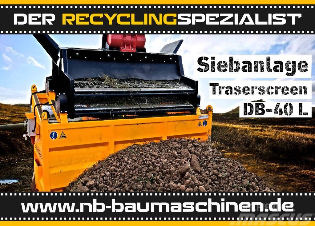 DB Engineering Siebanlage Traserscreen DB-40L | Flachdecksieb Seulat