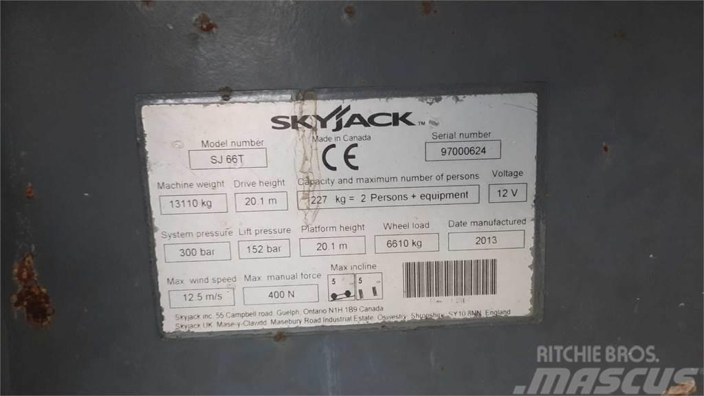 SkyJack SJ66T Teleskooppipuominostimet