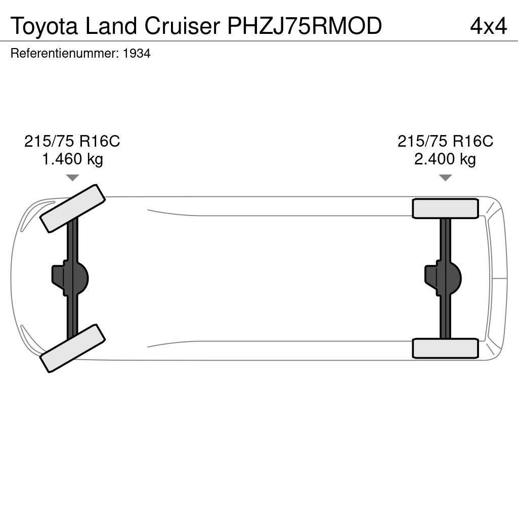 Toyota Land Cruiser PHZJ75RMOD Hinausautot