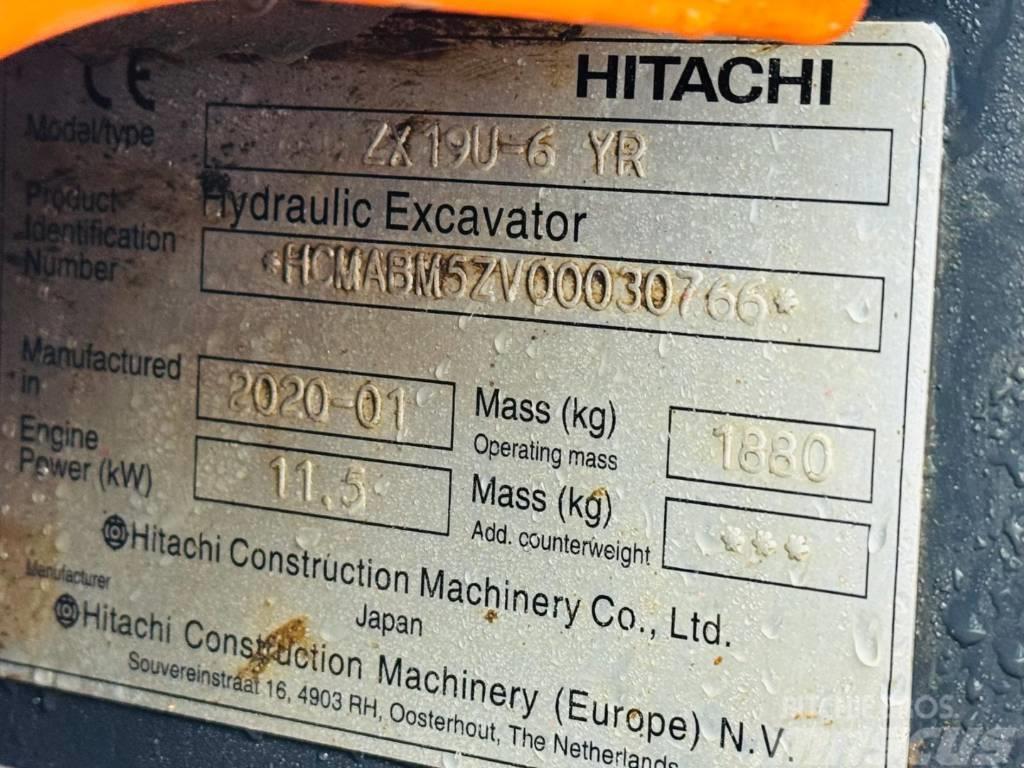 Hitachi ZX 19 U-6 YR Minikaivukoneet < 7t