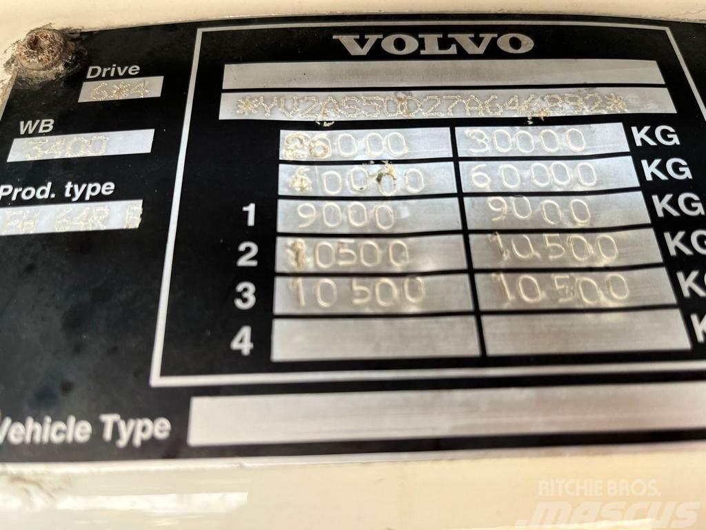Volvo FH 13 520 6x4 VEB+ / FULL STEEL / BOX L=4560 mm Sora- ja kippiautot