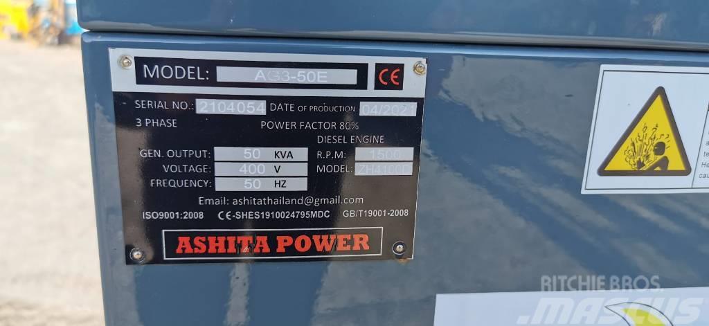 Ashita AG3-50E Dieselgeneraattorit