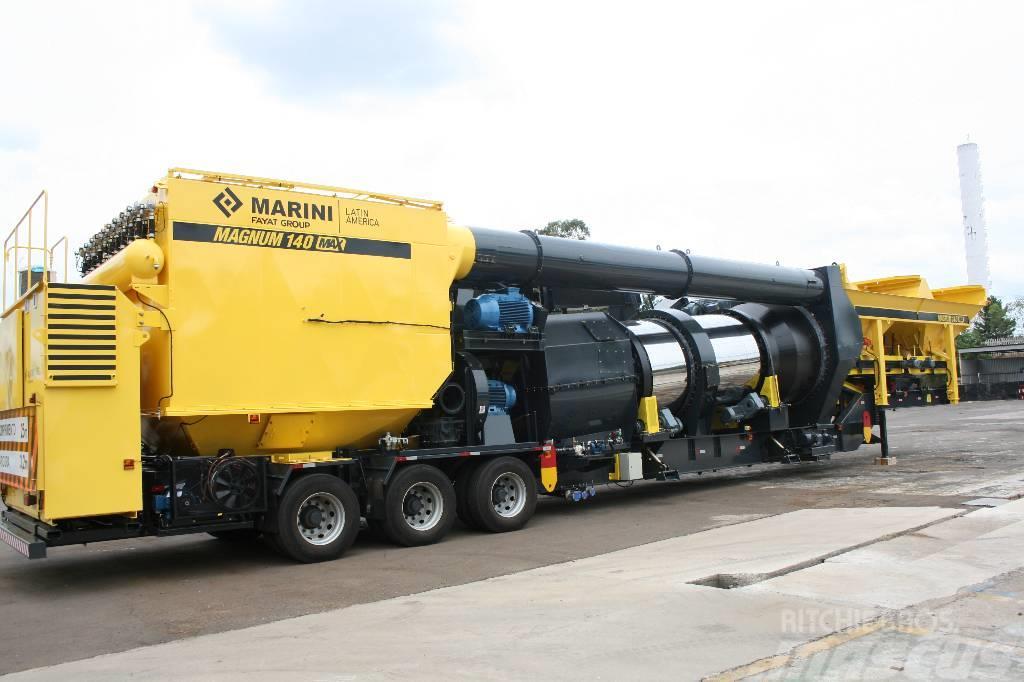 Marini Magnum 140 * mobile asphalt plant Asfalttiasemat
