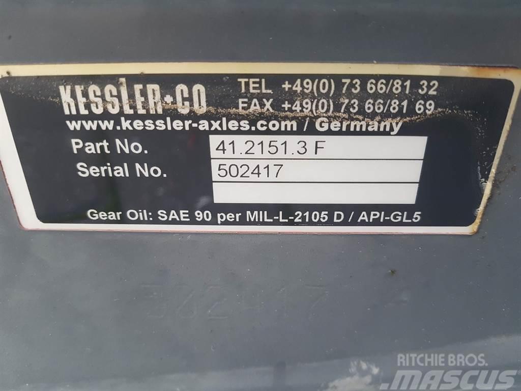 Fuchs MHL320-Kessler+CO 41.2151.3F-Terex 5435661010-Axle Akselit