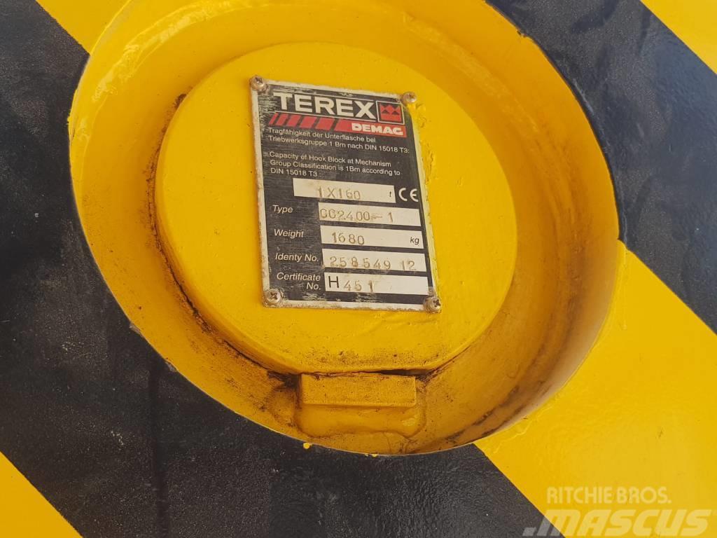 Terex Demag CC2400-1 Tela-alustaiset nosturit