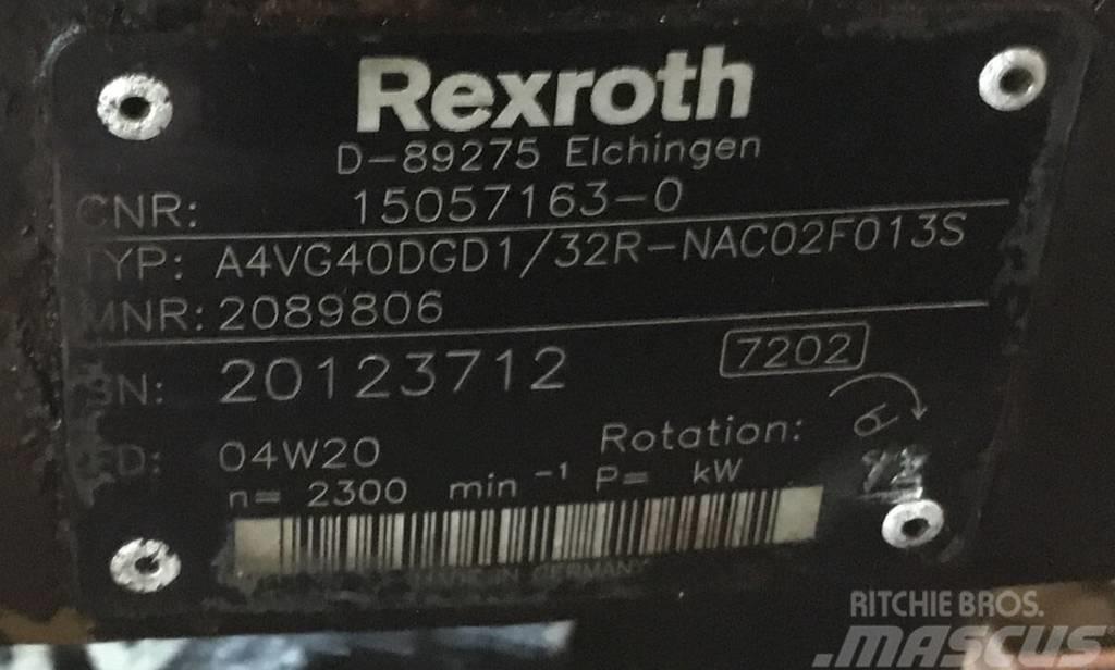 Rexroth A4VG40R Hydrauliikka