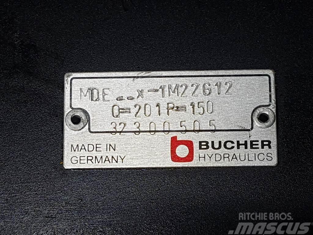 Bucher Hydraulics MQE**x - 1M22G12 - CITYCAT 5000 - Valve Hydrauliikka