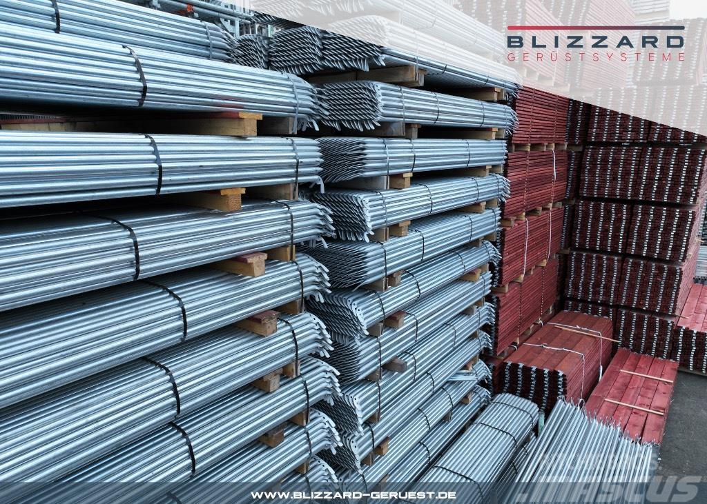 Blizzard Gerüstsysteme 81,04 m² Stahlgerüst mit Stahlböden Telineet ja lisäosat