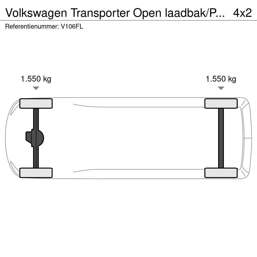 Volkswagen Transporter Open laadbak/PICK-UP!! 1ste eigenaar! Lava-autot