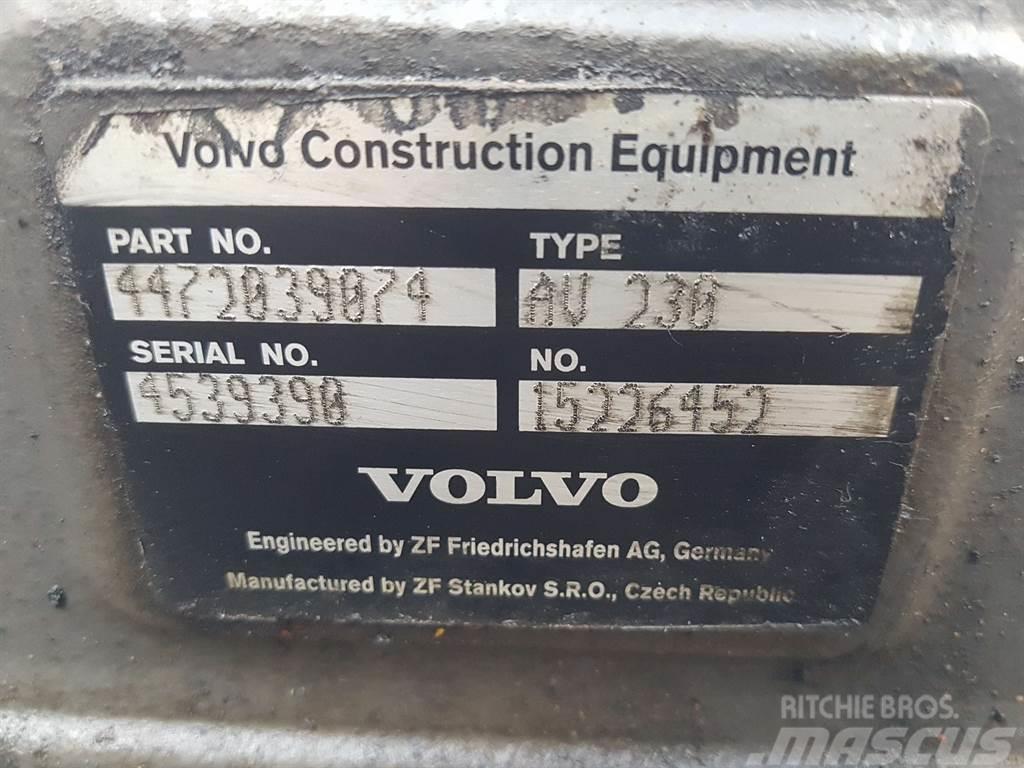 Volvo L30G-VOE15226452-ZF AV-230-Axle/Achse/As Akselit