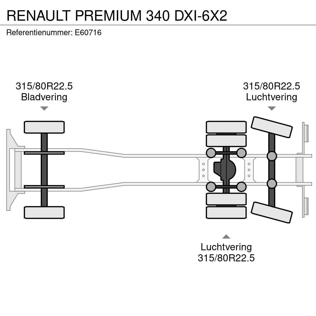 Renault PREMIUM 340 DXI-6X2 Umpikorikuorma-autot