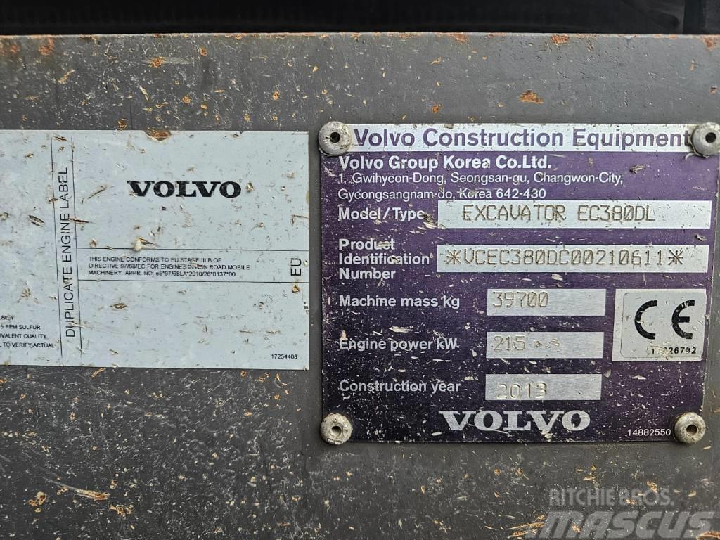 Volvo EC380DL / ec360, ec460, ec480 Telakaivukoneet