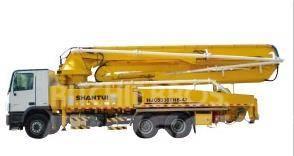 Shantui HJC5320THB 45M Trailer-Mounted Concrete Pu Moottorit