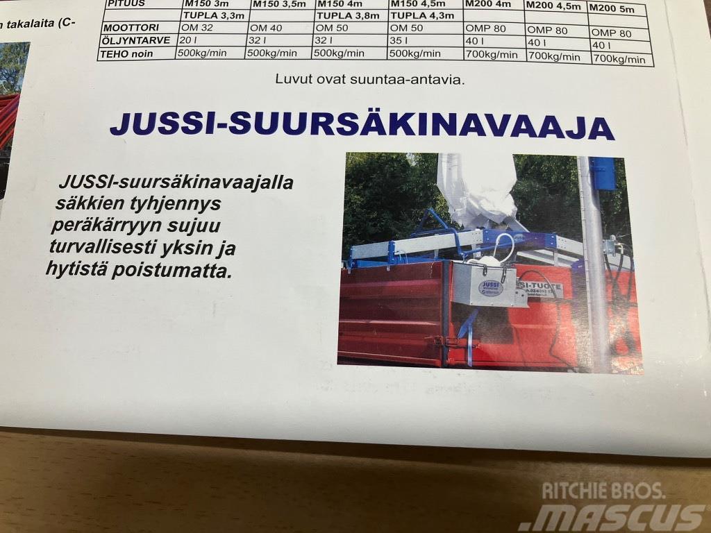 Jussi suursäkinavaaja Muut kylvö- ja istutuskoneet sekä lisävarusteet