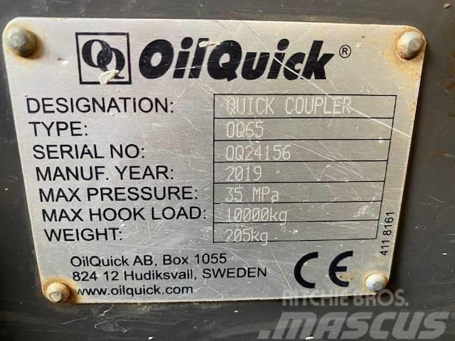 OilQuick (1986) Schnellwechsler OQ 65 Volvo EW 160 E Pikakytkimet
