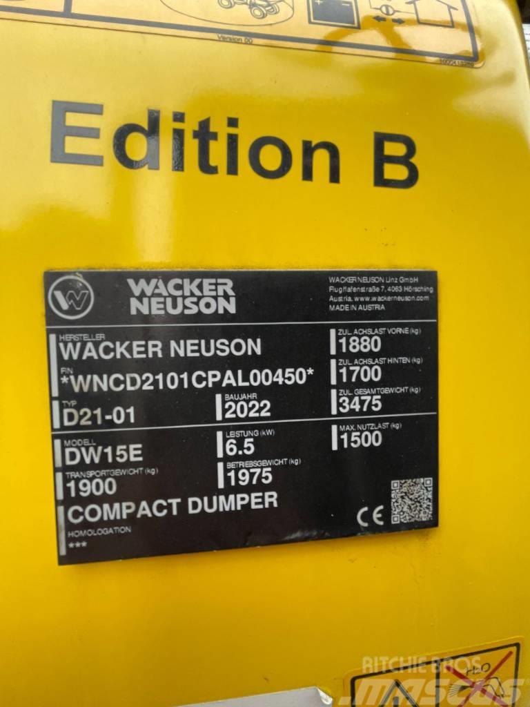 Wacker Neuson DW15e Minidumpperit